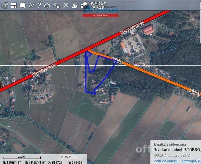 terrain à louer à Stobno | 3 000 m²