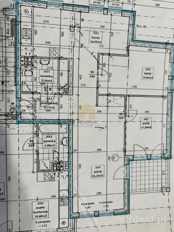 квартира на продаж у Zielona Góra | 3-кімн. | 81,59 m²