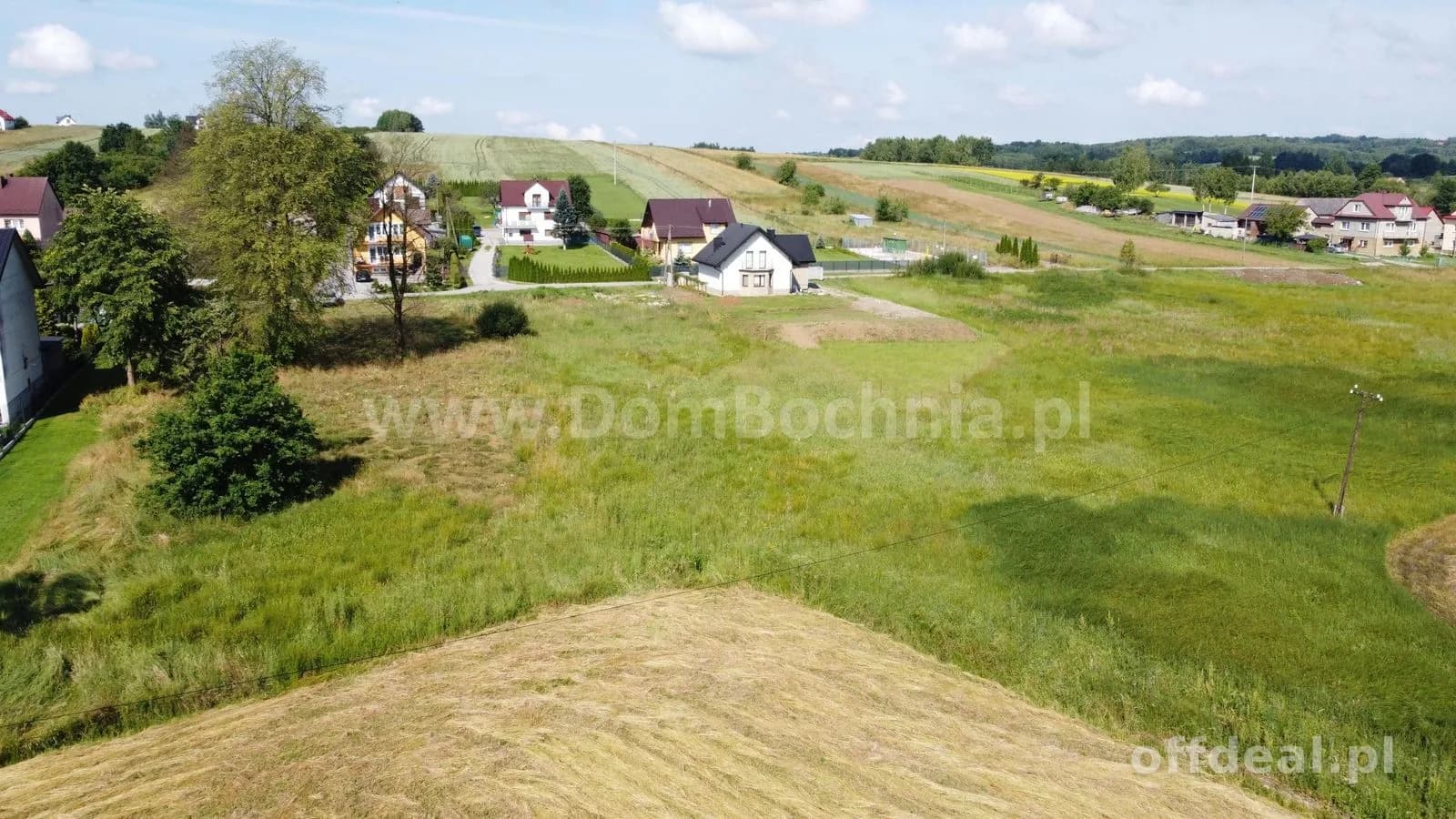 Uszew koło Brzeska działka 26ary pod budowę
