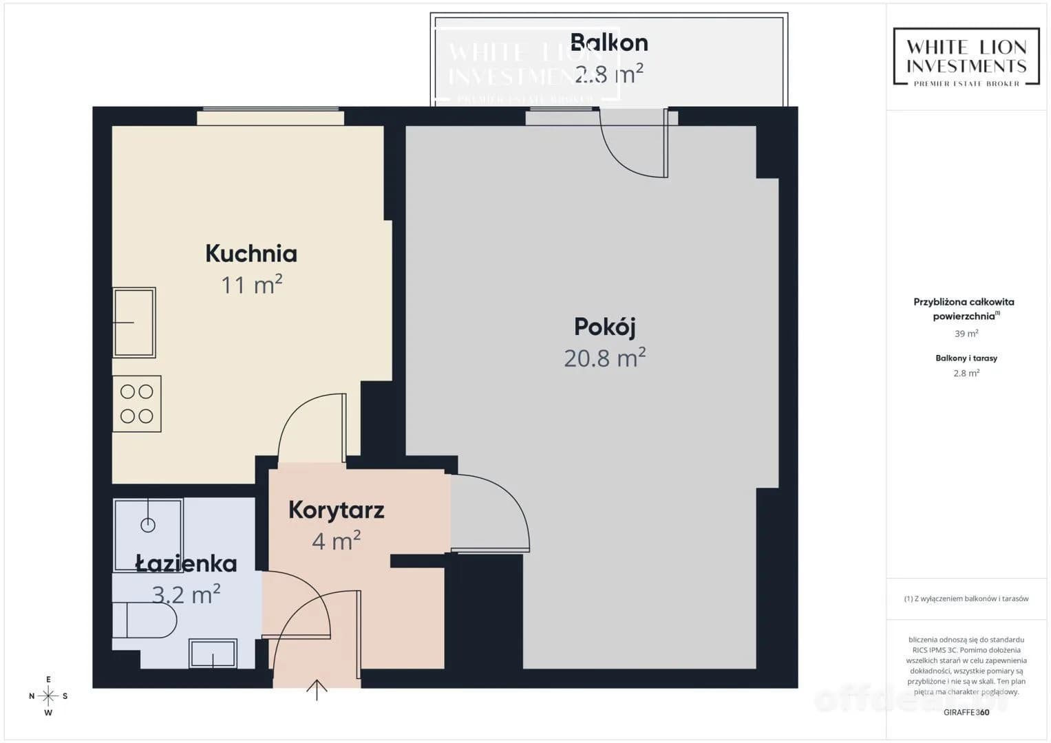 Stary Mokotów,Balkon, Metro, Możliwość 2 pokoi