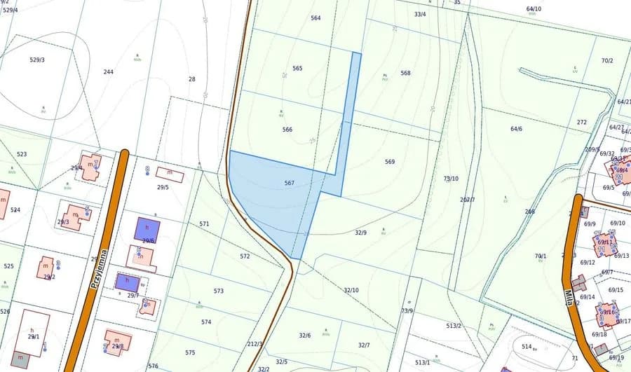 plot for sale in Niekanin | 3,704 m²
