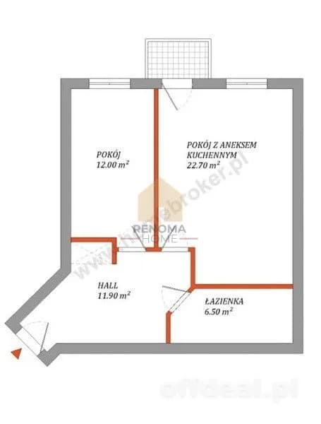 appartement à vendre à Zielona Góra | 2 pièces | 53,1 m²