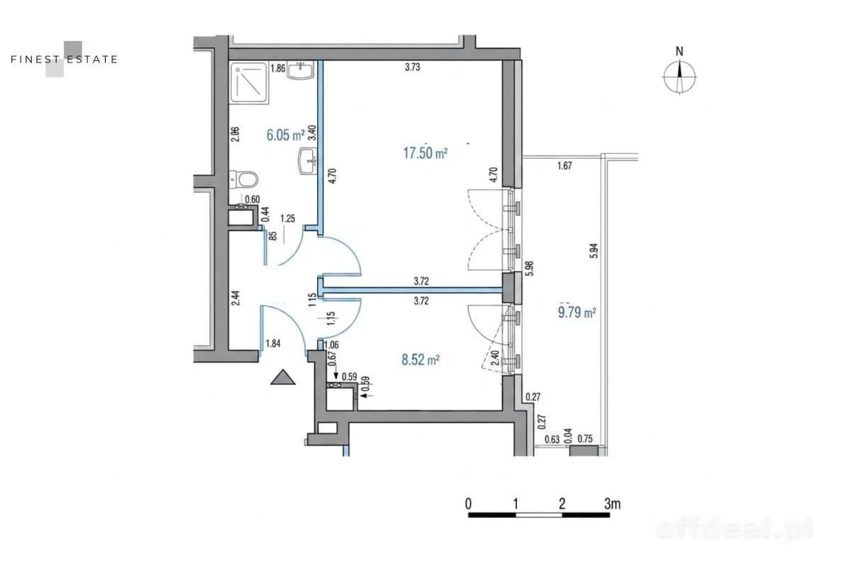 Photo 2: Appartement, 2 rooms, 37 m², Warszawa