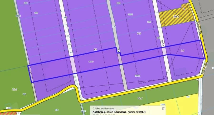plot for sale in Korzystno | 38,182 m²