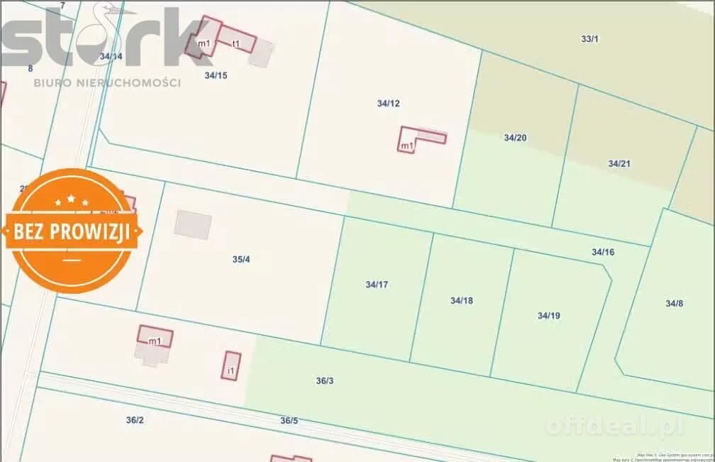 plot for sale in Teresin | 2,174 m²