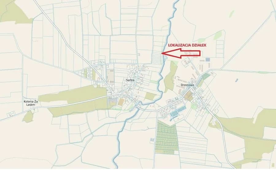 ділянка на продаж у Sarbia | 3 083 m²