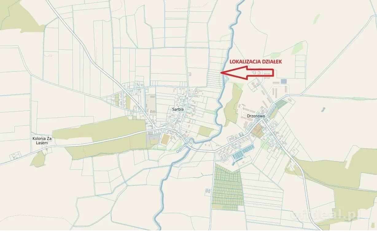ділянка на продаж у Sarbia | 3 083 m²