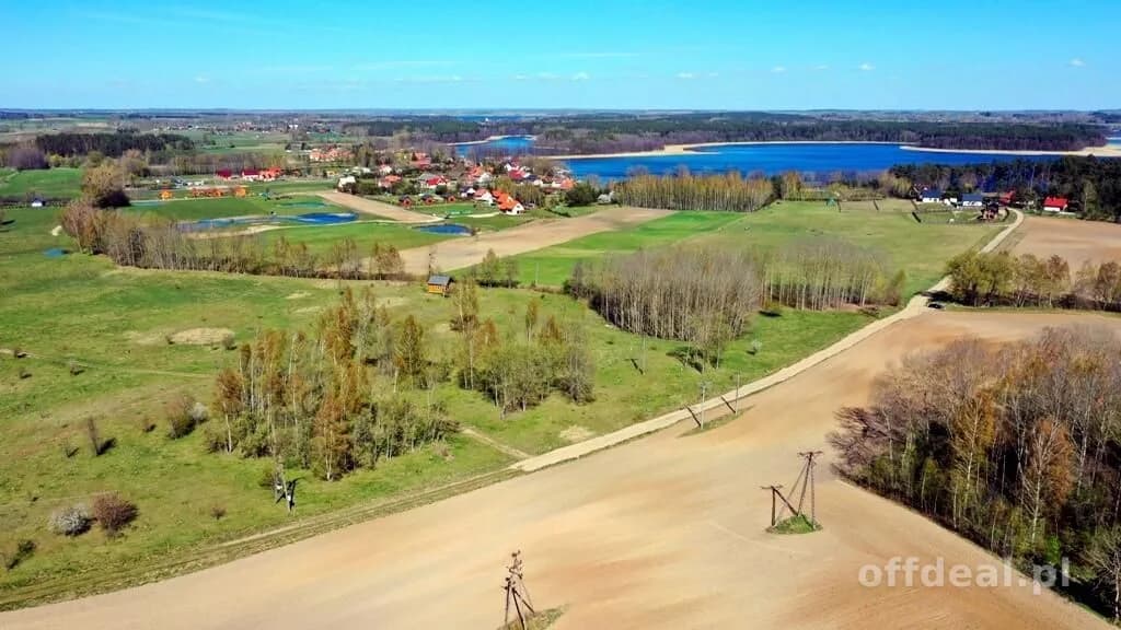 Wyjątkowe działki budowlane nad jeziorem Jagodne – Kozin gm Giżycko