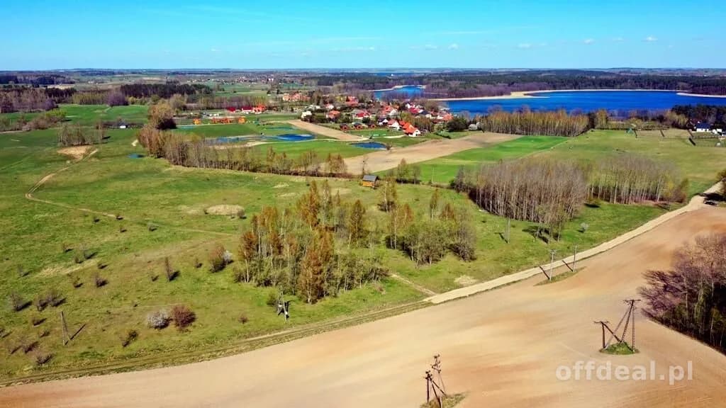 Wyjątkowe działki budowlane nad jeziorem Jagodne – Kozin gm Giżycko