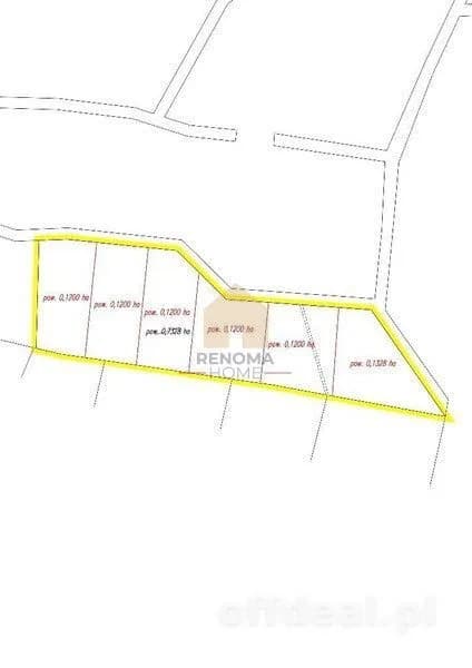 terrain à vendre à Jugów | 1 200 m²