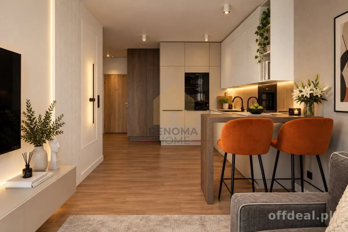 Quorum|2 pokoje|wysoki standard|balkon|klima