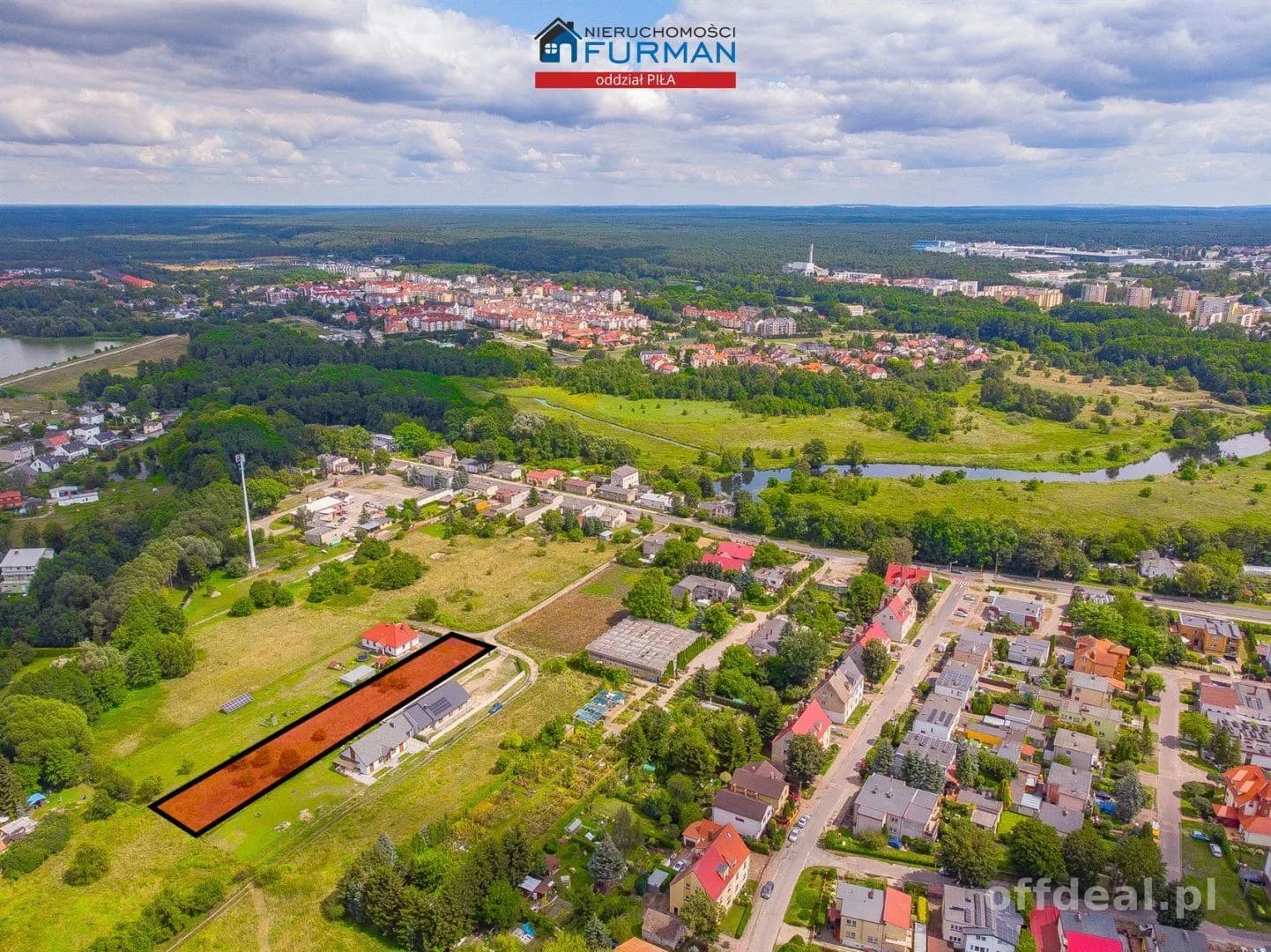 terrain à vendre à Piła | 2 519 m²