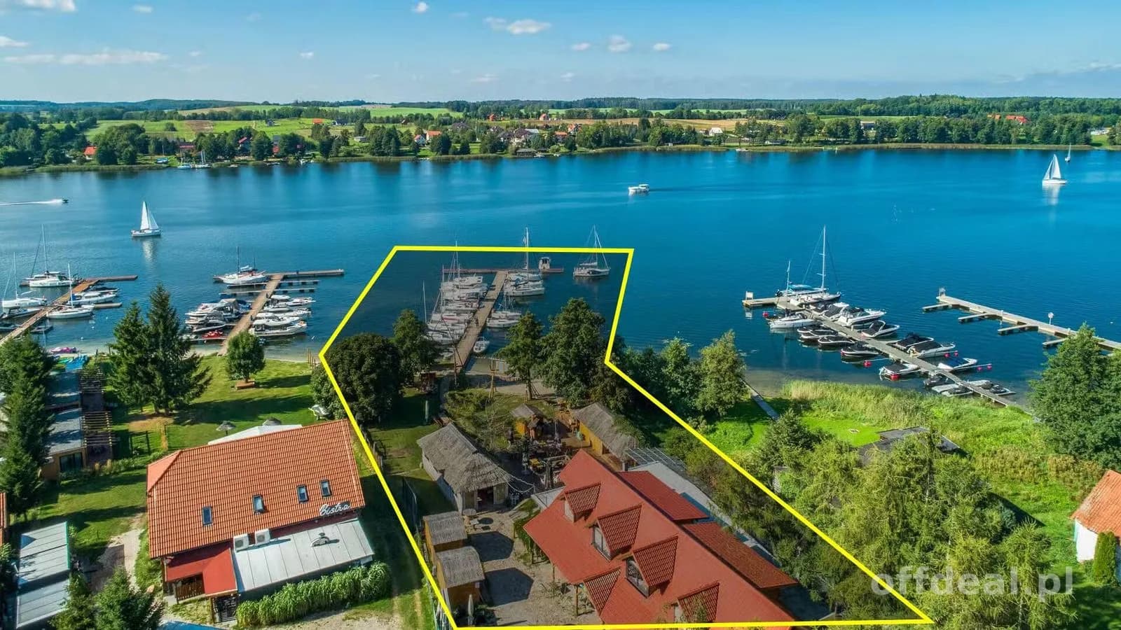 Na sprzedaż Port/Tawerna „Tło dla Mew” – Rydzewo, gm. Miłki