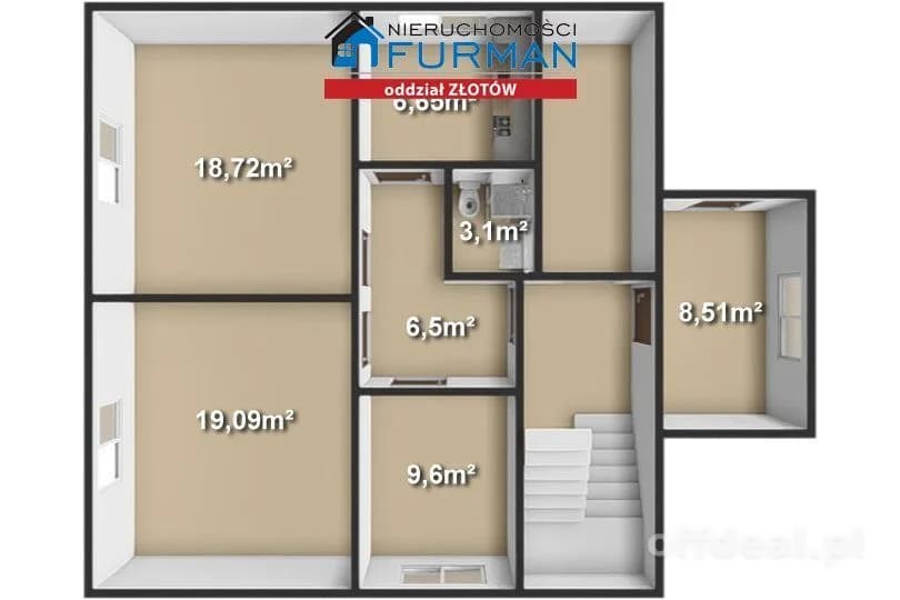 maison à vendre à Złotów | 6 pièces | 122 m²