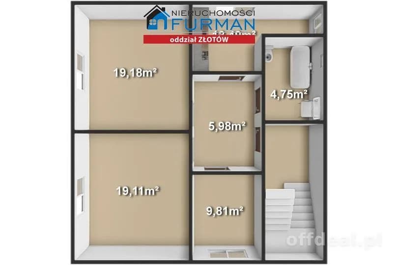 maison à vendre à Złotów | 6 pièces | 122 m²