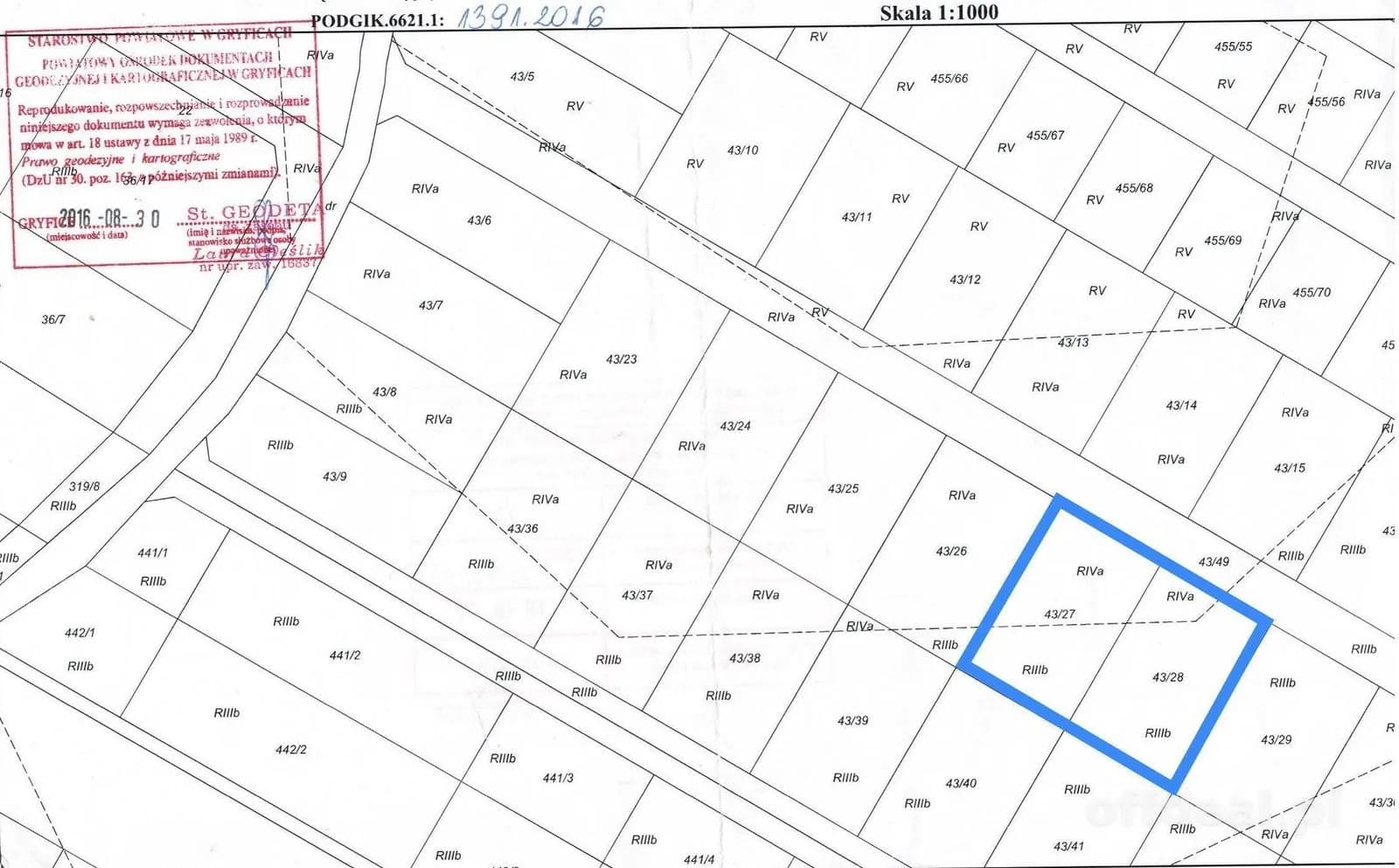 ділянка на продаж у Rewal | 2 040 m²