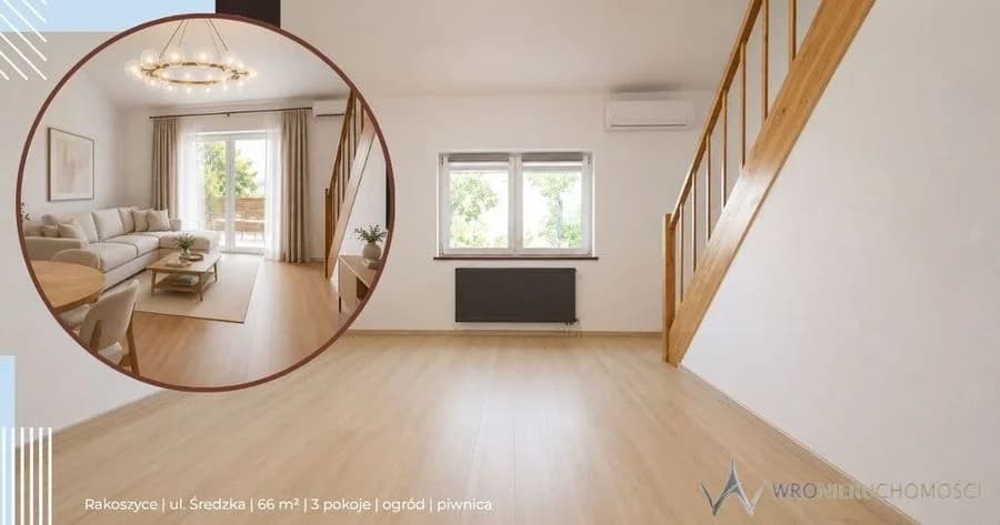 3-room house for sale in Rakoszyce | 66.1 m²