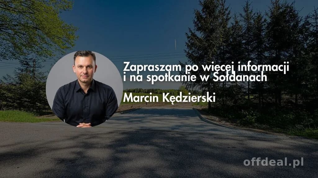 plot for sale in Sołdany