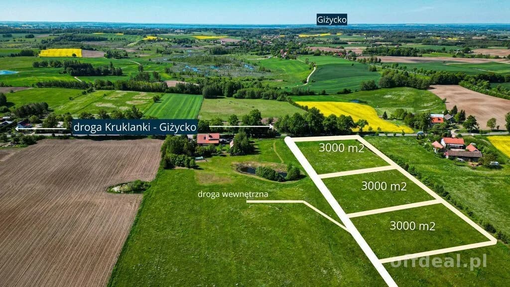 plot for sale in Sołdany