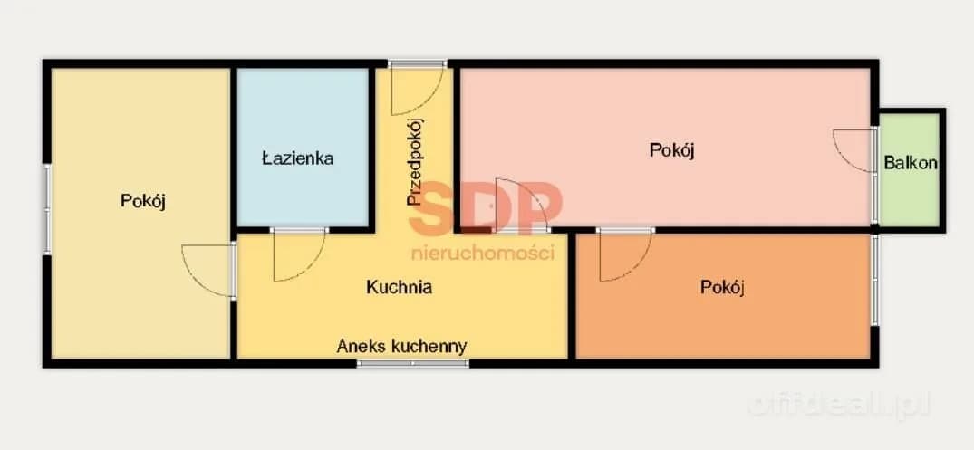 Inżynierska | 3 pokoje | 41,3 m2 | Komfort na co dzień