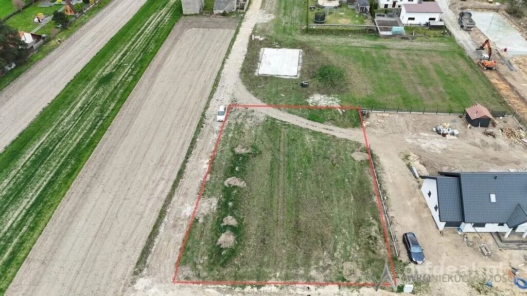 Chrząstowice działka budowlana | 1200 m2