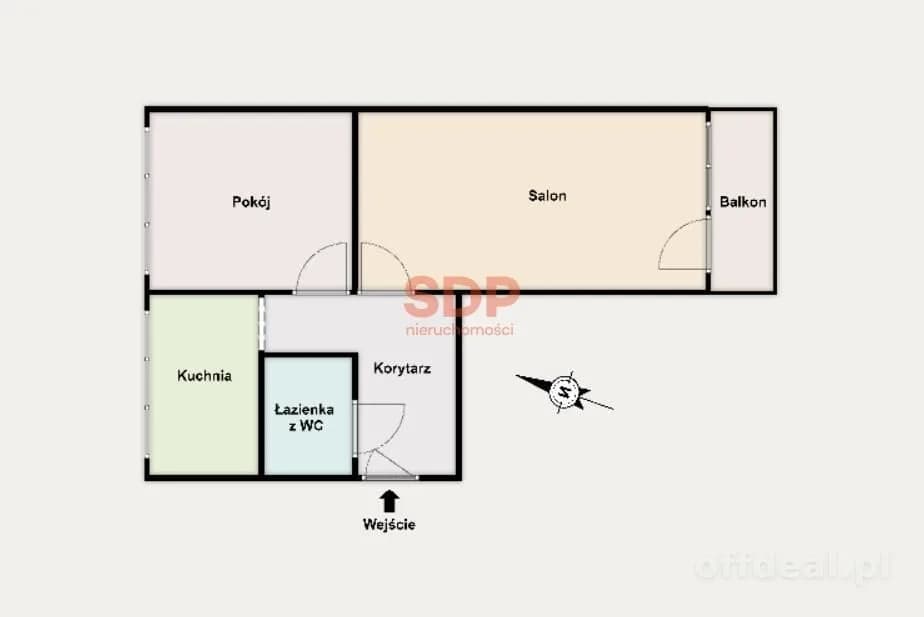 Foto 11: Wohnung, 2 rooms, 46 m², Łódź