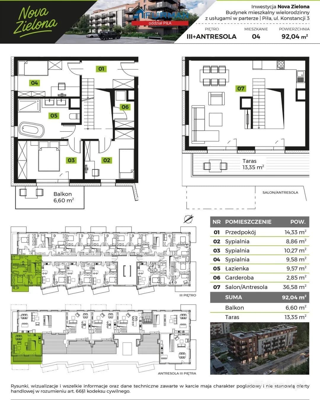 Zdjęcie 2: Mieszkanie, 4 pokoje, 92 m², Piła