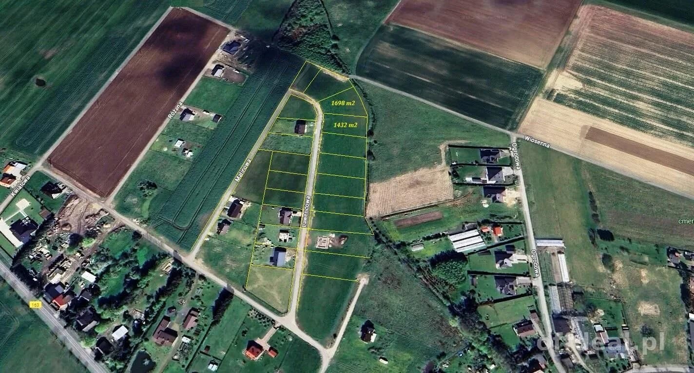 terrain à vendre à Dygowo | 1 432 m²