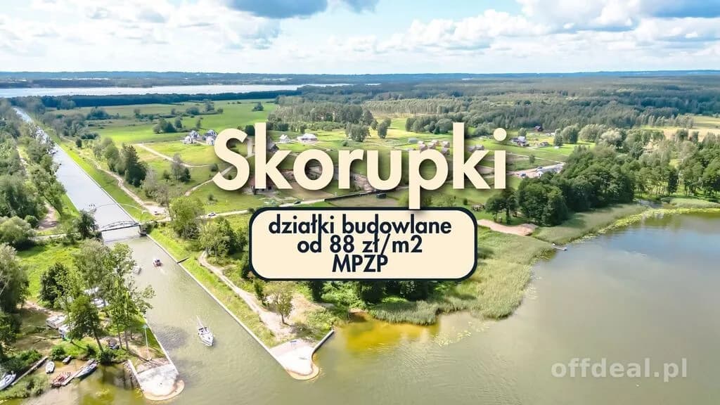 plot for sale in Skorupki