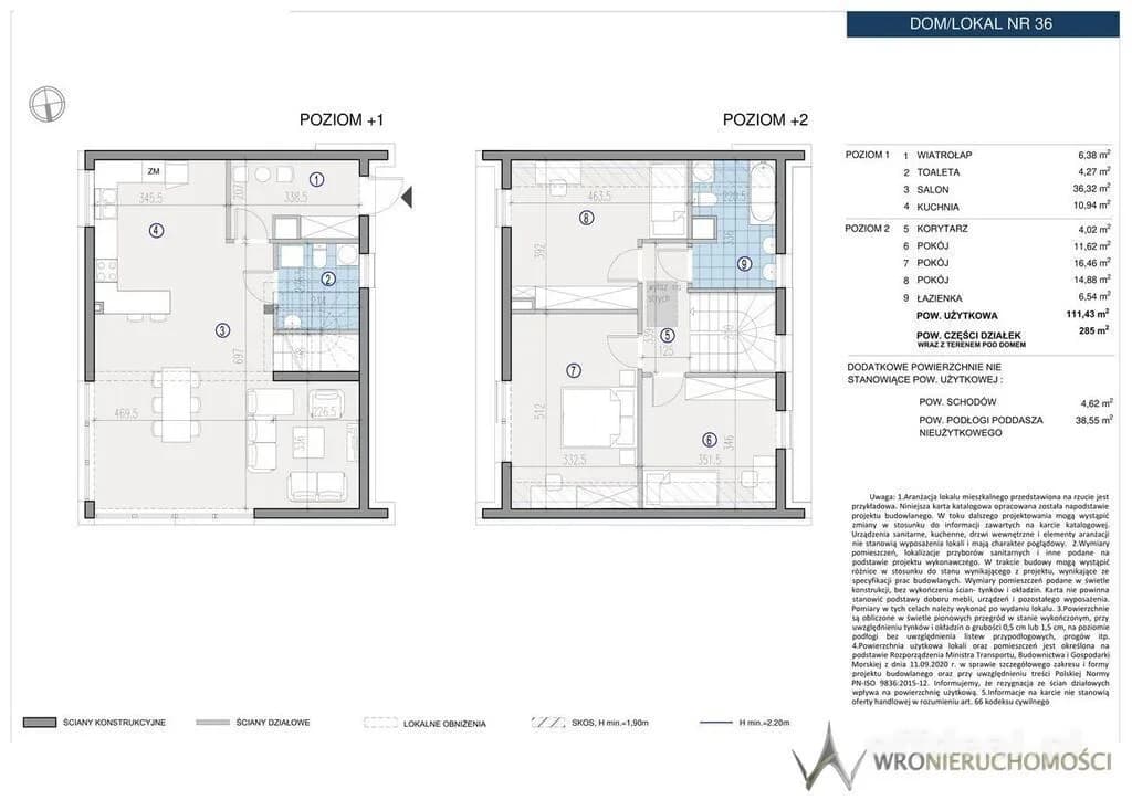 будинок на продаж у Nadolice Małe | 4-кімн. | 110,88 m²