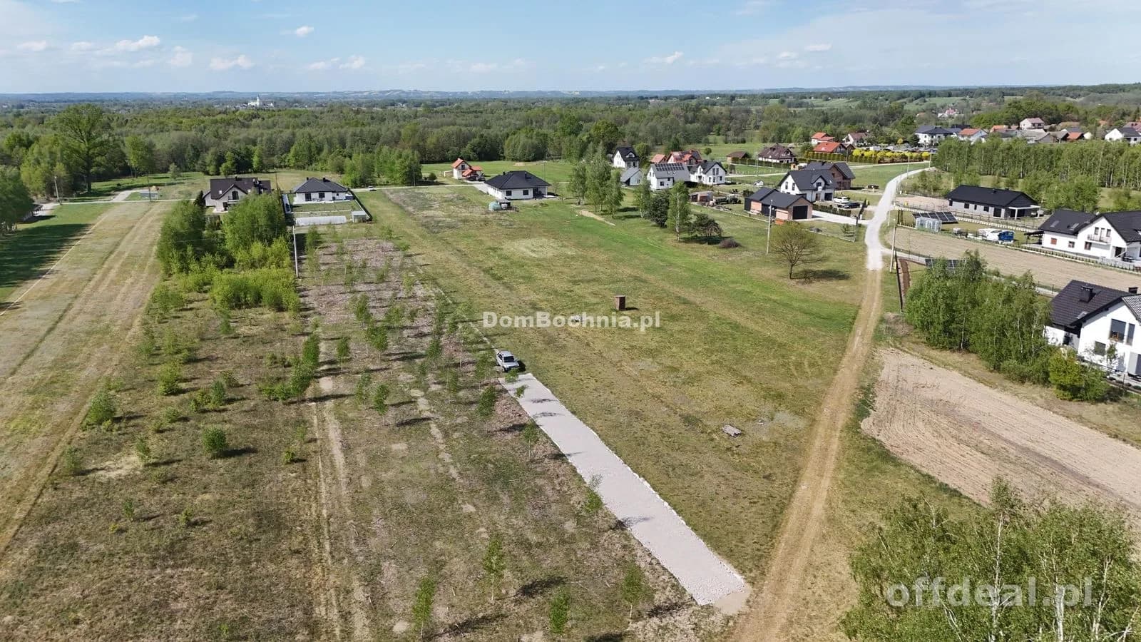 Dąbrówka 11ar działka budowlana Bochnia Brzesko