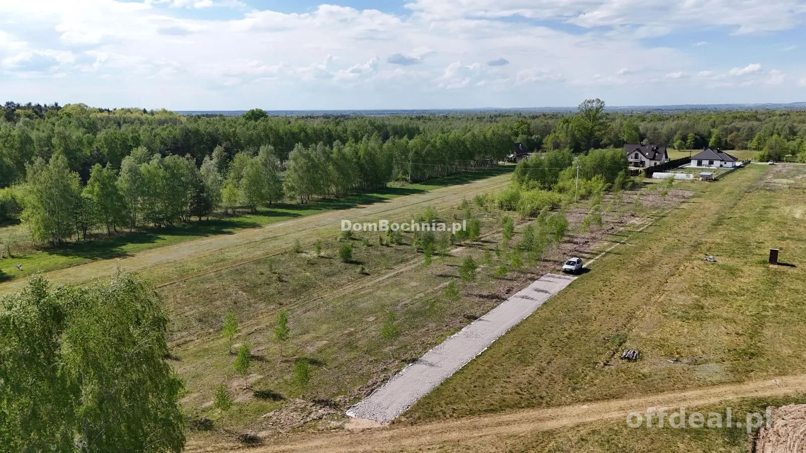 Dąbrówka 11ar działka budowlana Bochnia Brzesko