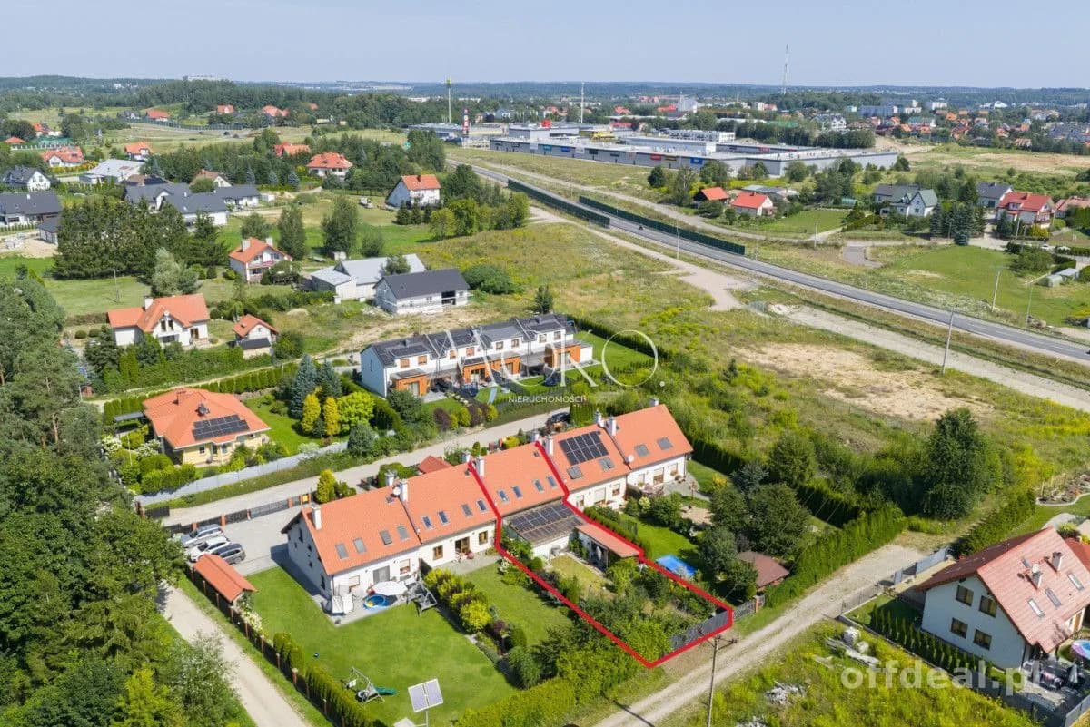 Segment środkowy w wysokim standardzie z ogrodem