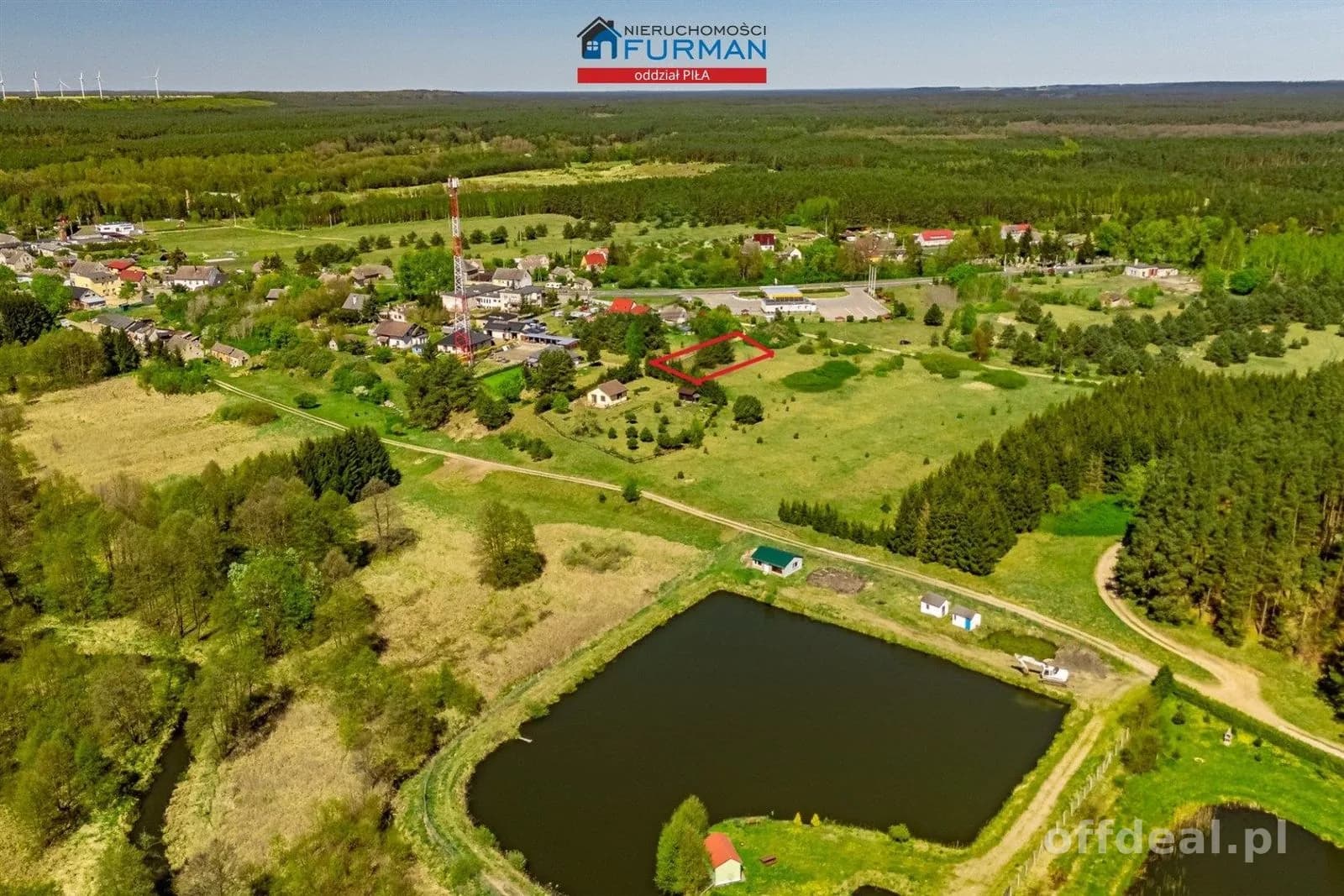 plot for sale in Lędyczek | 1,180 m²