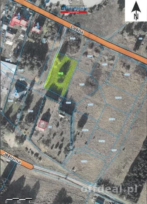 plot for sale in Lędyczek | 1,180 m²
