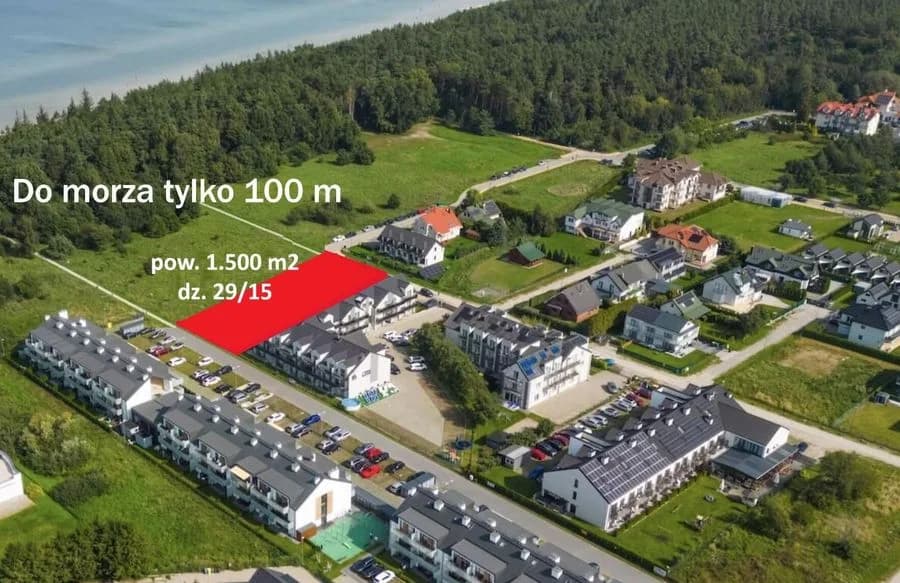 plot for sale in Grzybowo | 1,500 m²