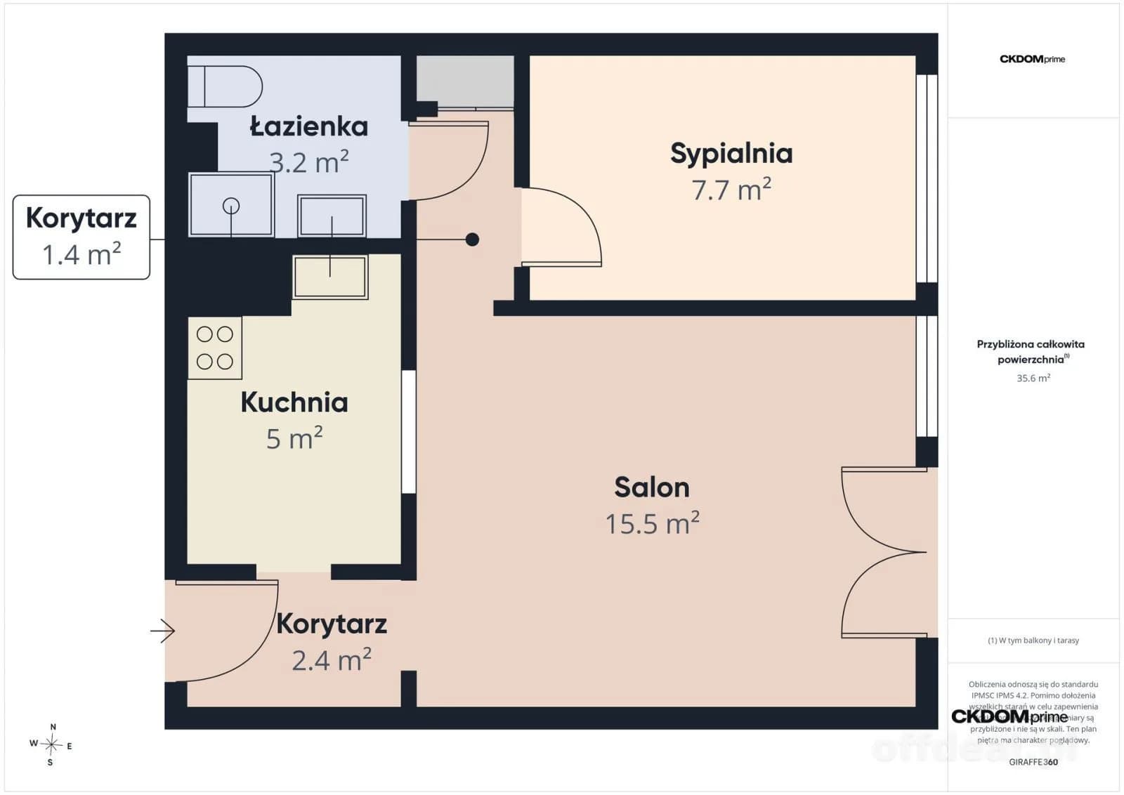 Zdjęcie 10: Mieszkanie, 2 pokoje, 38 m², Kielce