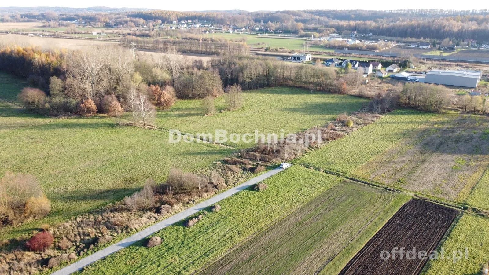Krzeczów koło Bochni mała działka budowlana