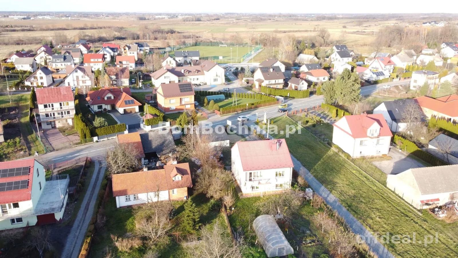 Krzeczów koło Bochni mała działka budowlana