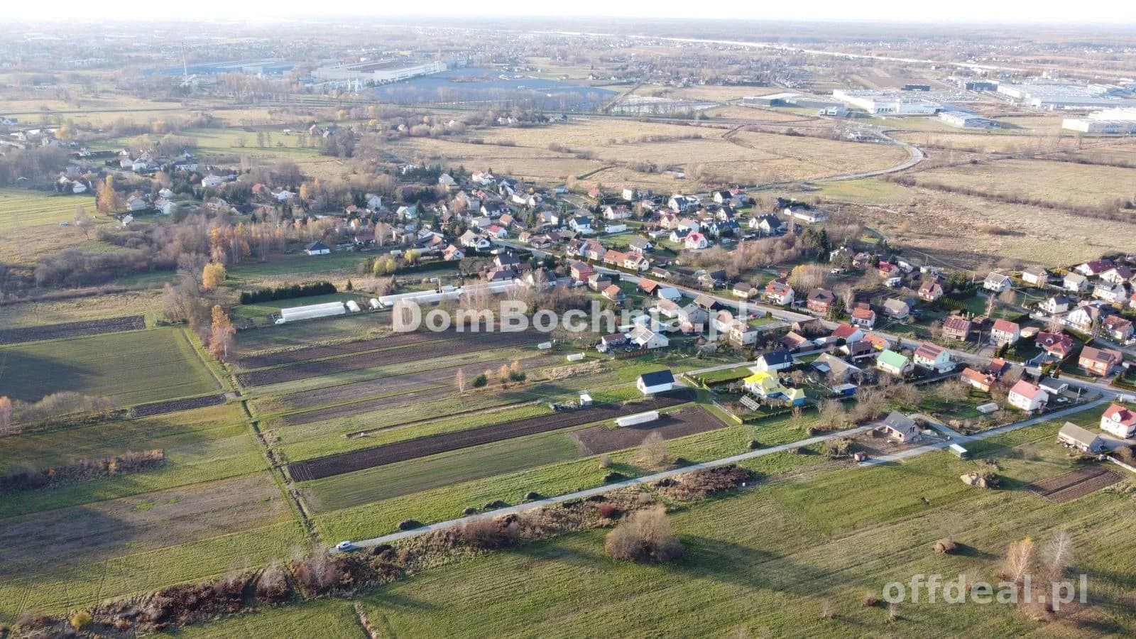 Krzeczów koło Bochni mała działka budowlana