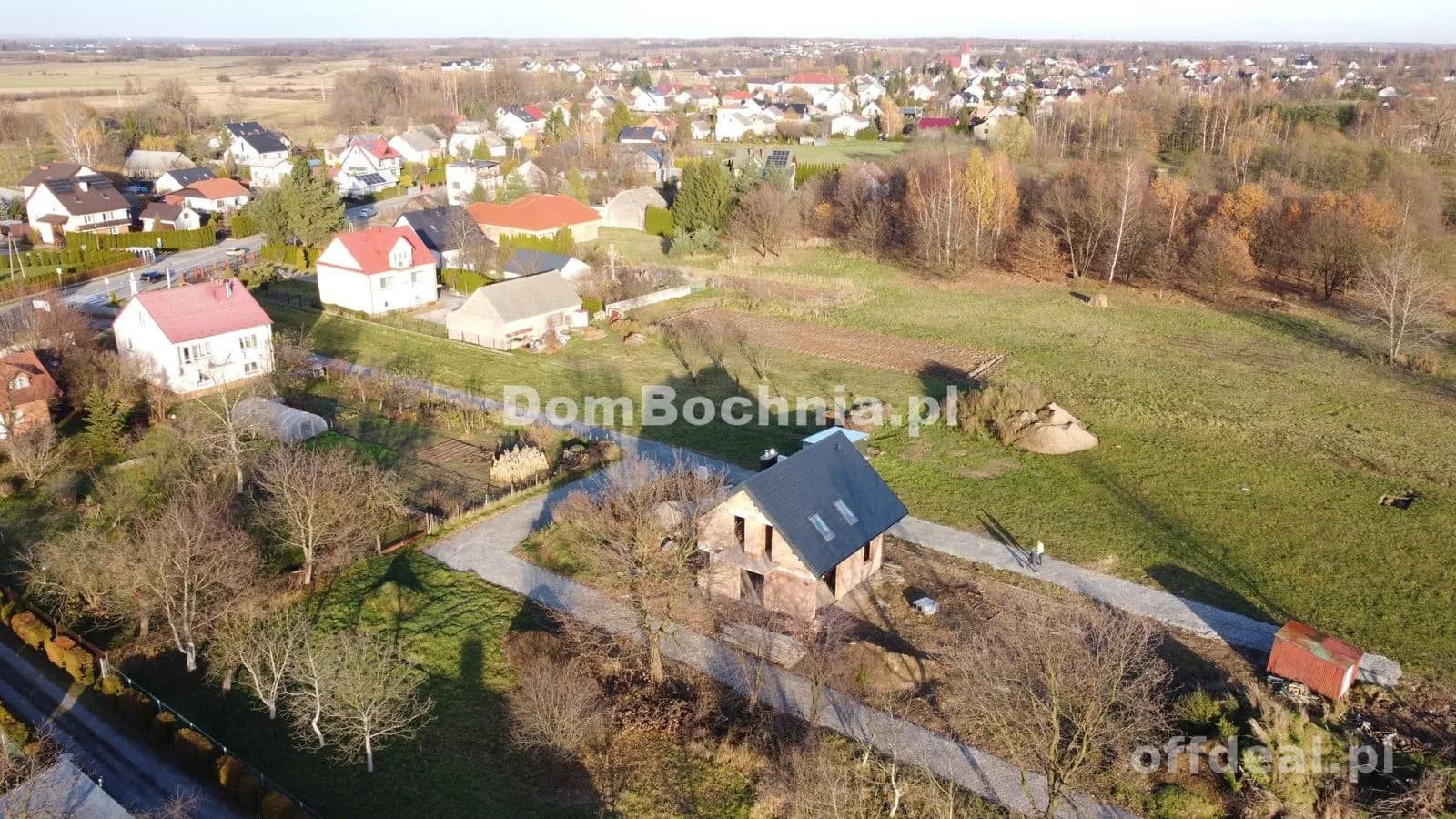Krzeczów koło Bochni mała działka budowlana