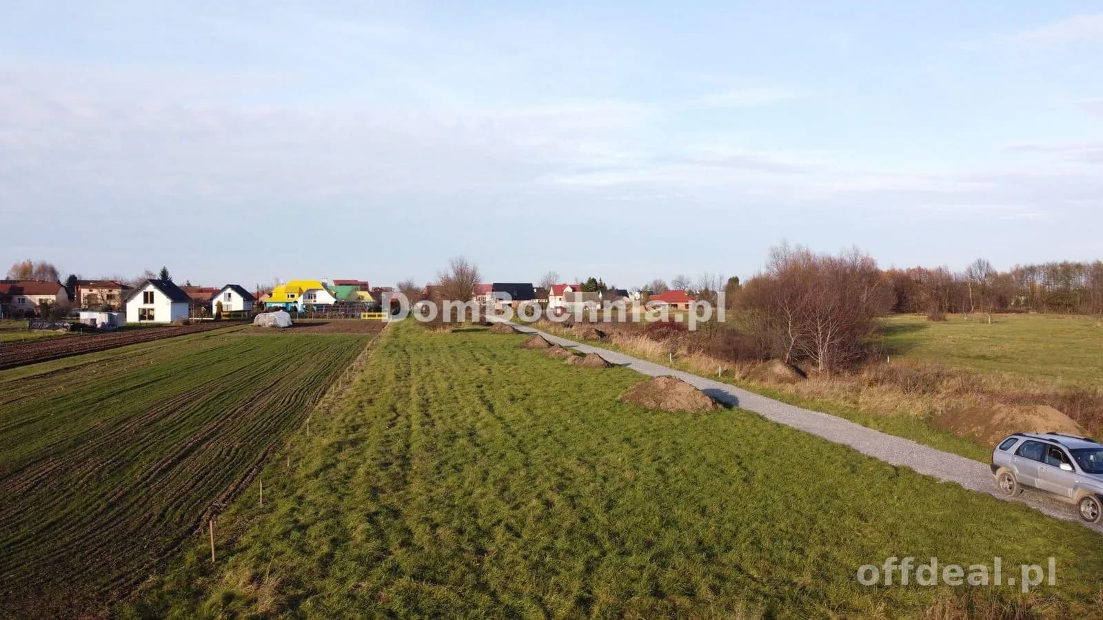 Krzeczów koło Bochni mała działka budowlana