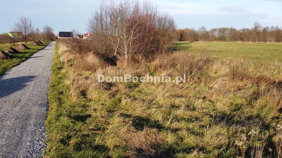 Krzeczów koło Bochni mała działka budowlana