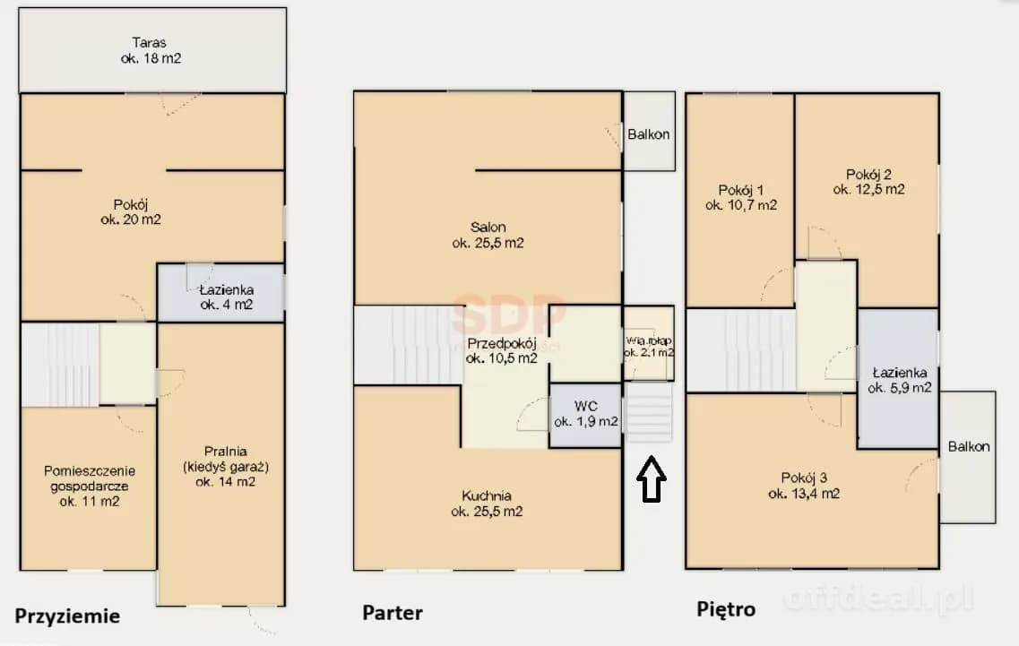 4-room house for sale in Wrocław, Fabryczna, Maślice | 195 m²