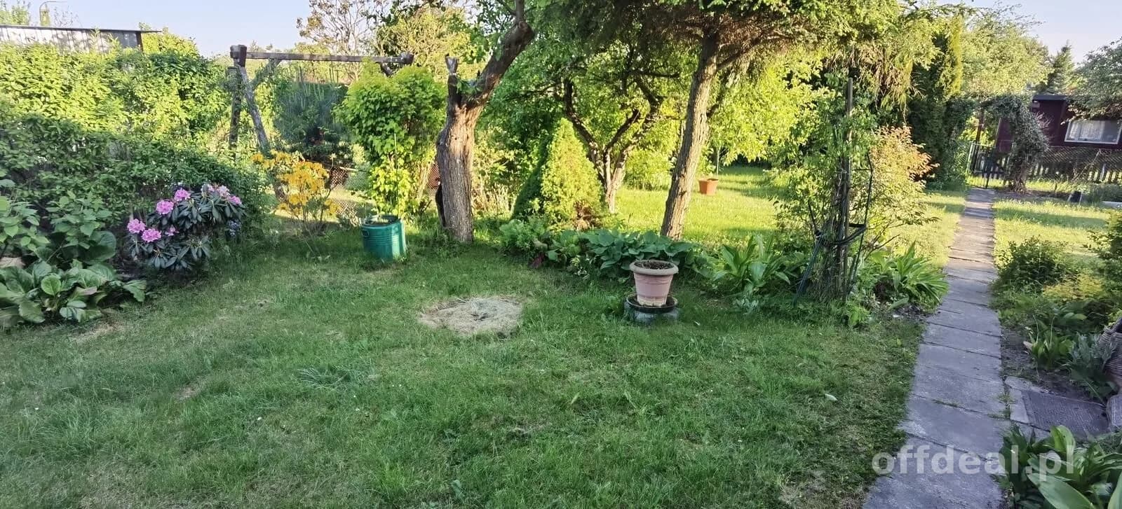 Działka ROD z domkiem, prądem oraz wodą os.Ksm