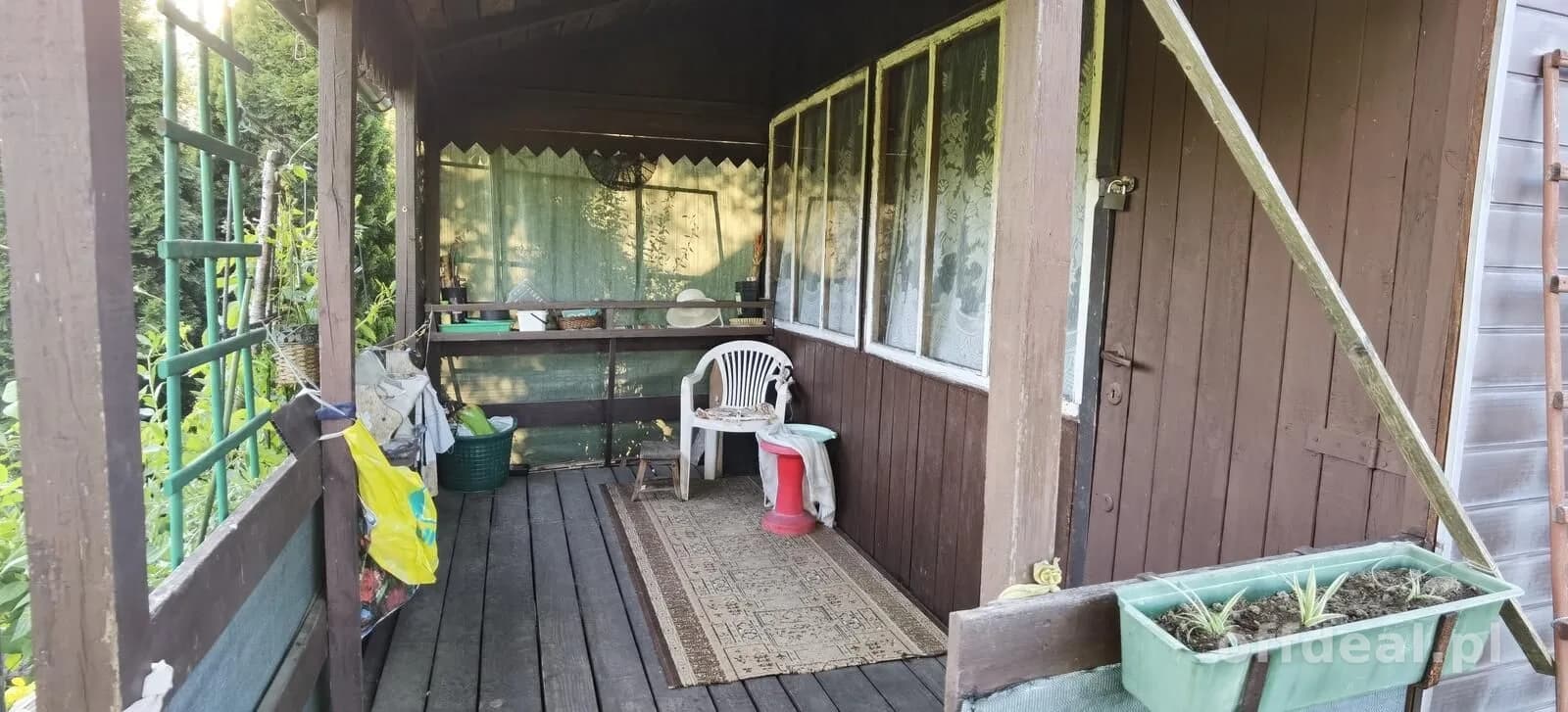 Działka ROD z domkiem, prądem oraz wodą os.Ksm