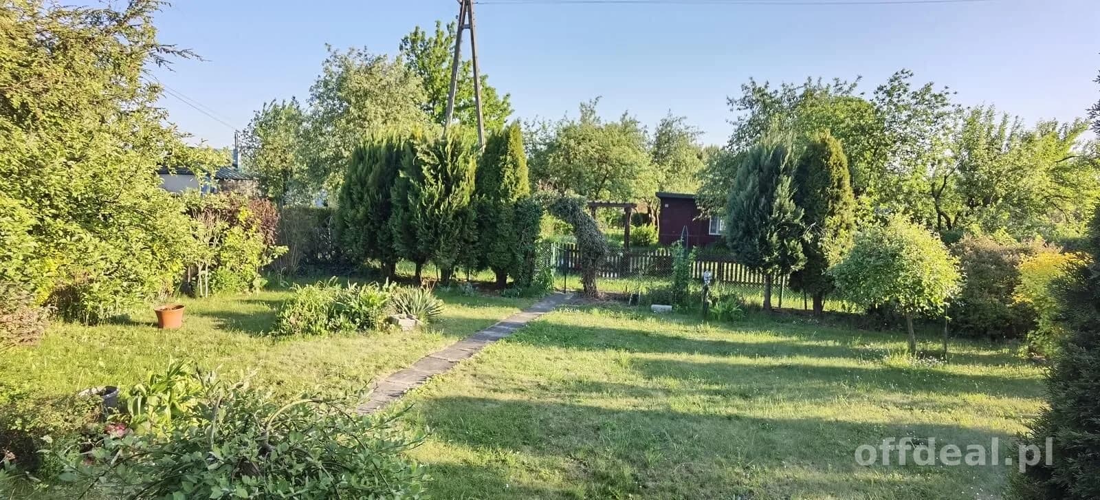 Działka ROD z domkiem, prądem oraz wodą os.Ksm