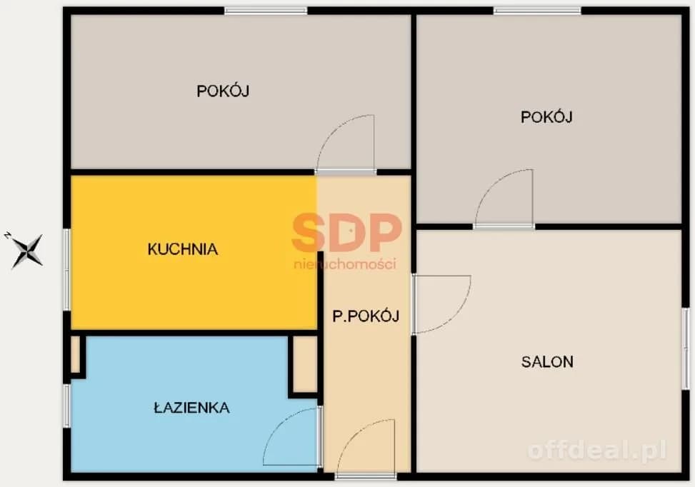 3-pokojowe mieszkanie po remoncie z miejscem postojowym|blisko centrum
