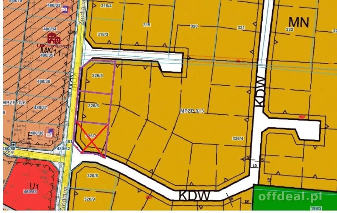 plot for sale in Przytok | 52,278 m²