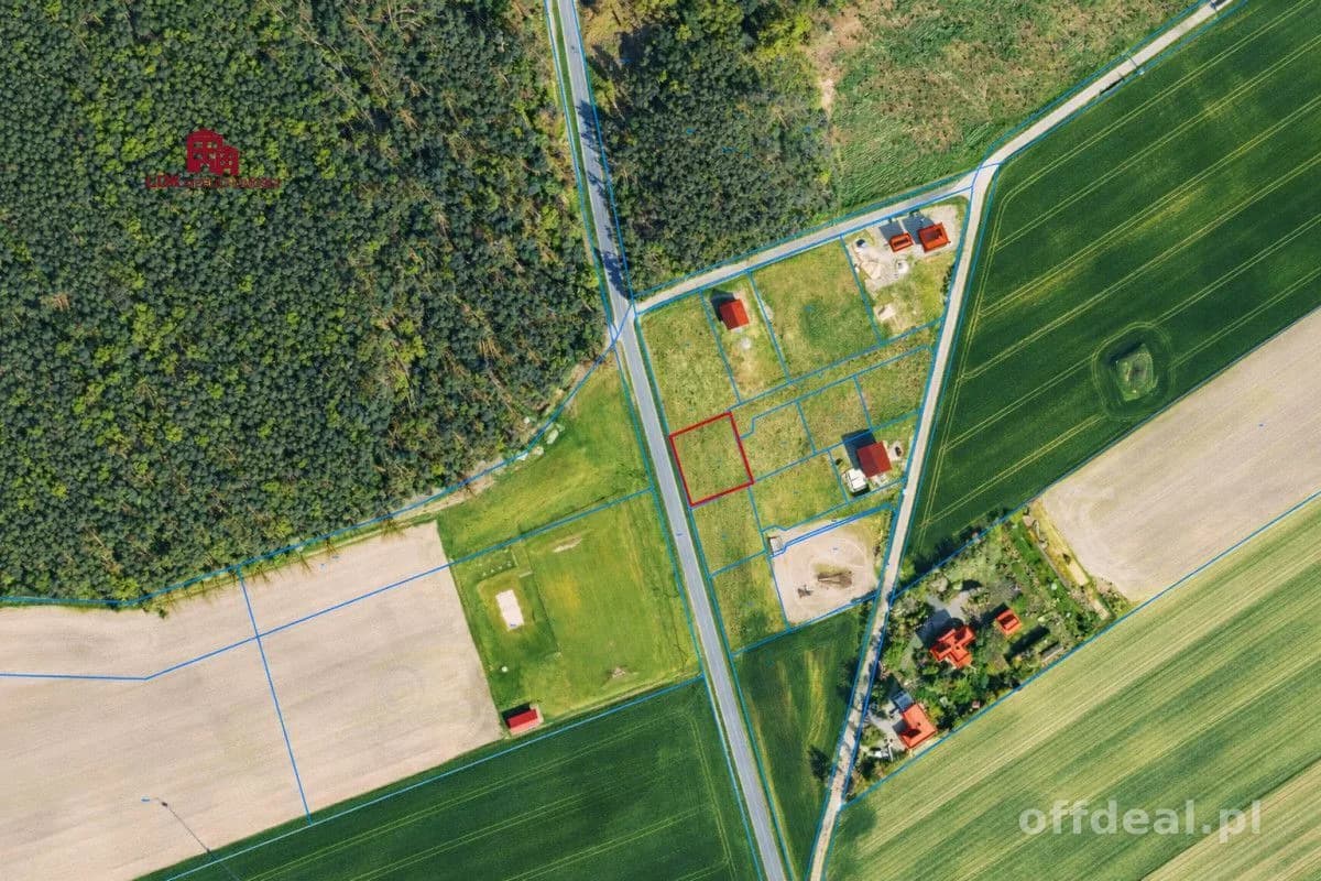 Działka budowlana w przy lesie